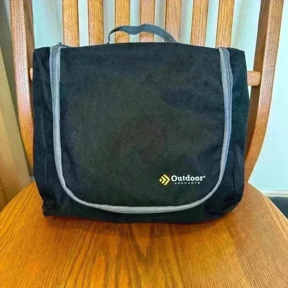 ๐ 6/$60 Outdoor Products Toiletry Bag Black Grey 11โH x 12.5โW x 2โD - Picture 8 of 8